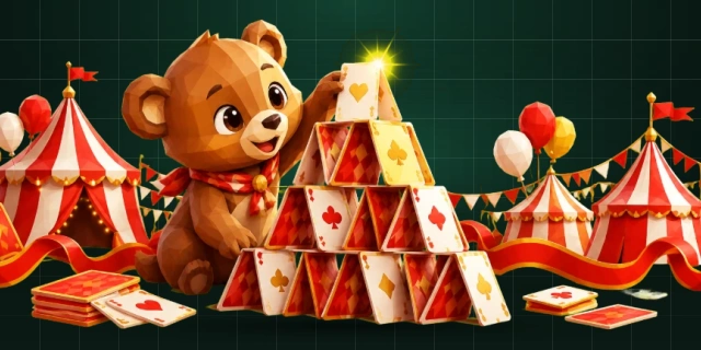 金字塔接龙